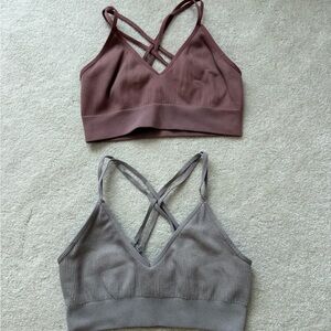 Aerie Strappy Sports Bra bundle.